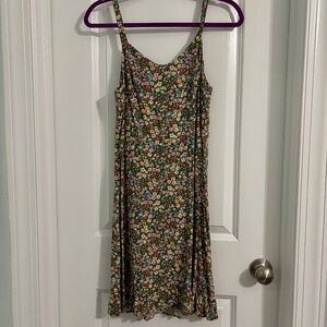 Floral Strappy Old Navy Dress (size Medium Tall)